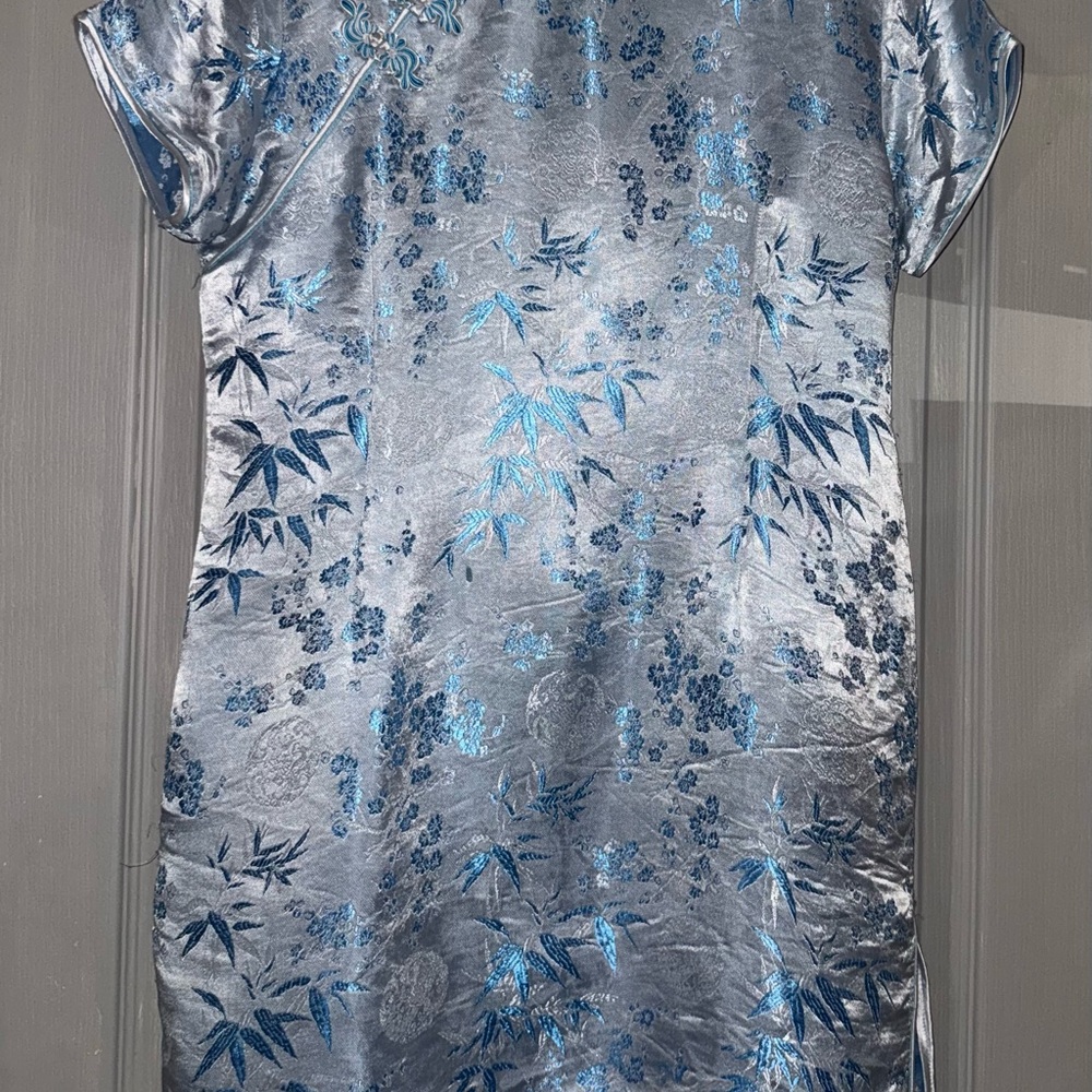Kevin T Silk  Cheongsam Dress